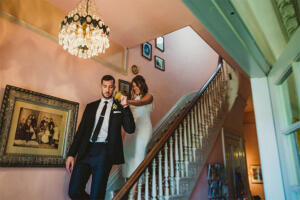 Healdsburg CA Wedding Venues Camellia Inn stairs